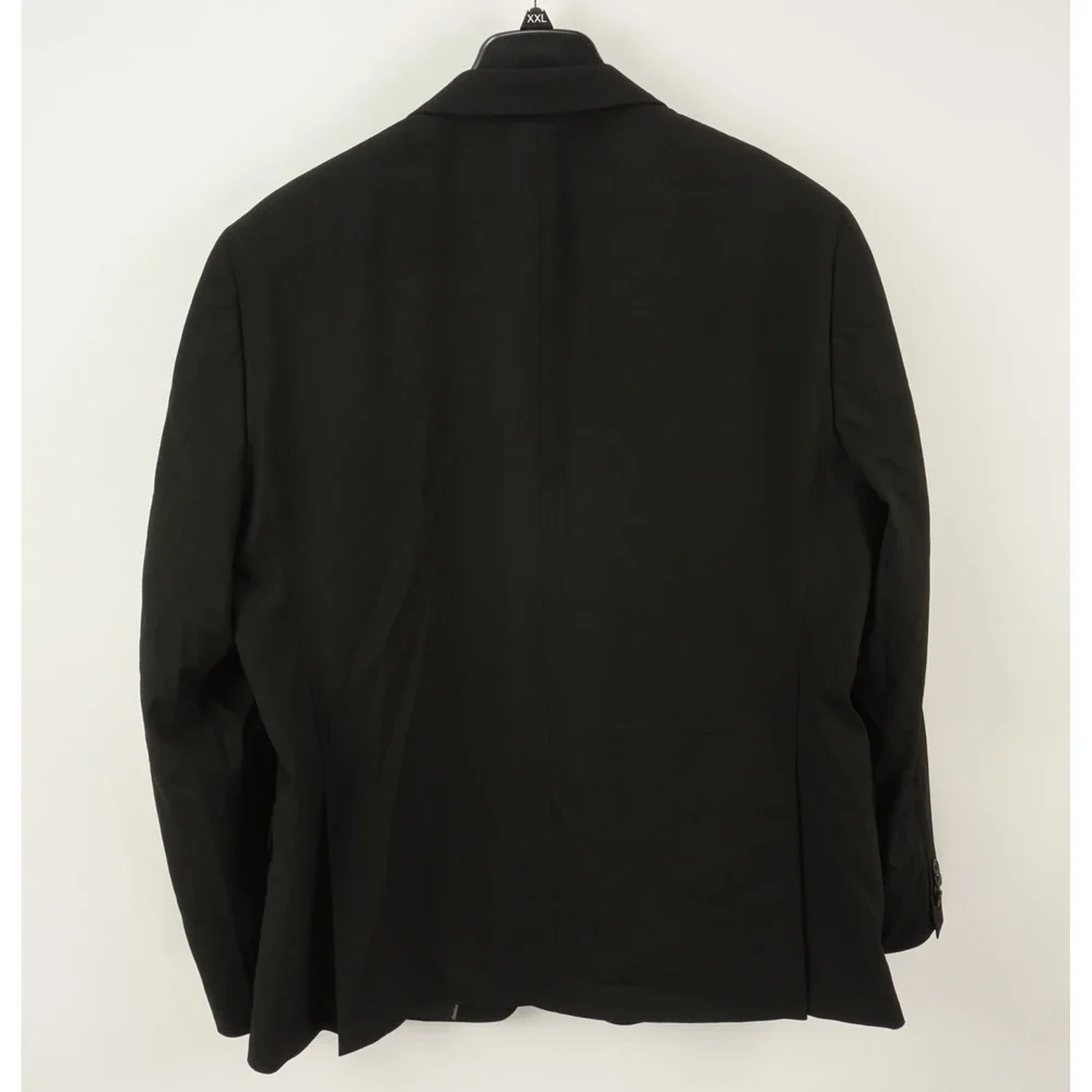 NWOT Alfani Performance Slim Fit Suit Jacket Blazer Men's 46R Black Notch Vented